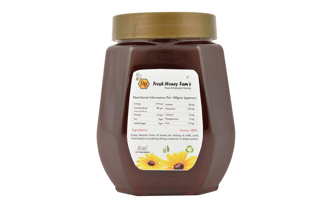 Amolak Jamun Blossoms Honey    Plastic Jar  500 grams